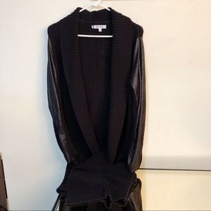Jennifer Lopez Cardigan Sz M Black